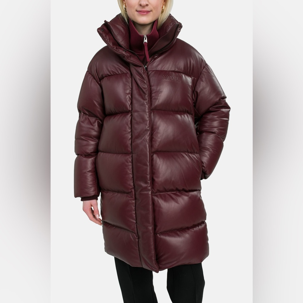 🔥🔥🔥 MACKAGE Quilted Leather coat 'Saya' burgundy - Picture 3 of 14